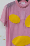 Walter Van BeirendonCk UFO NET T-shirt AW22-23 8038 Pink